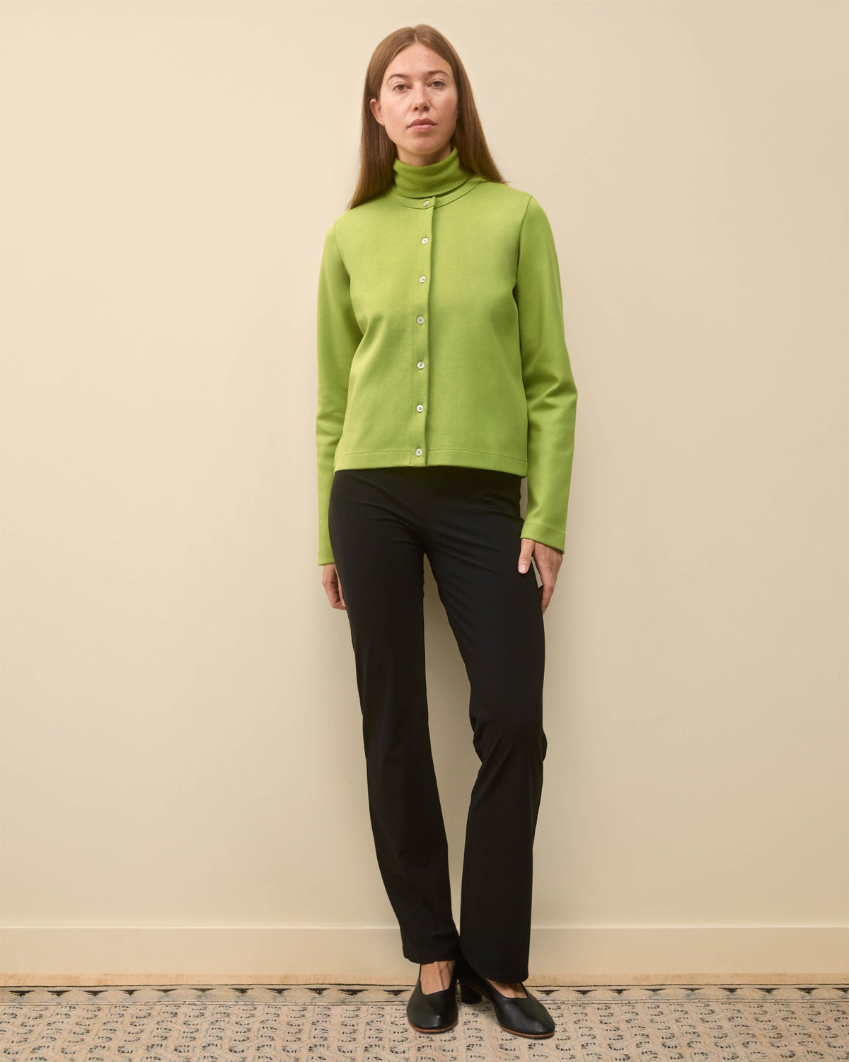 POPPY CARDIGAN | Pea