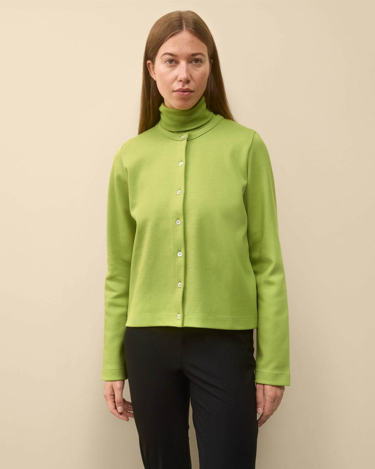 POPPY CARDIGAN | Pea