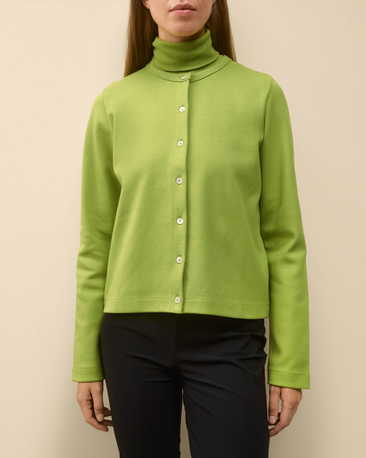 POPPY CARDIGAN | Pea