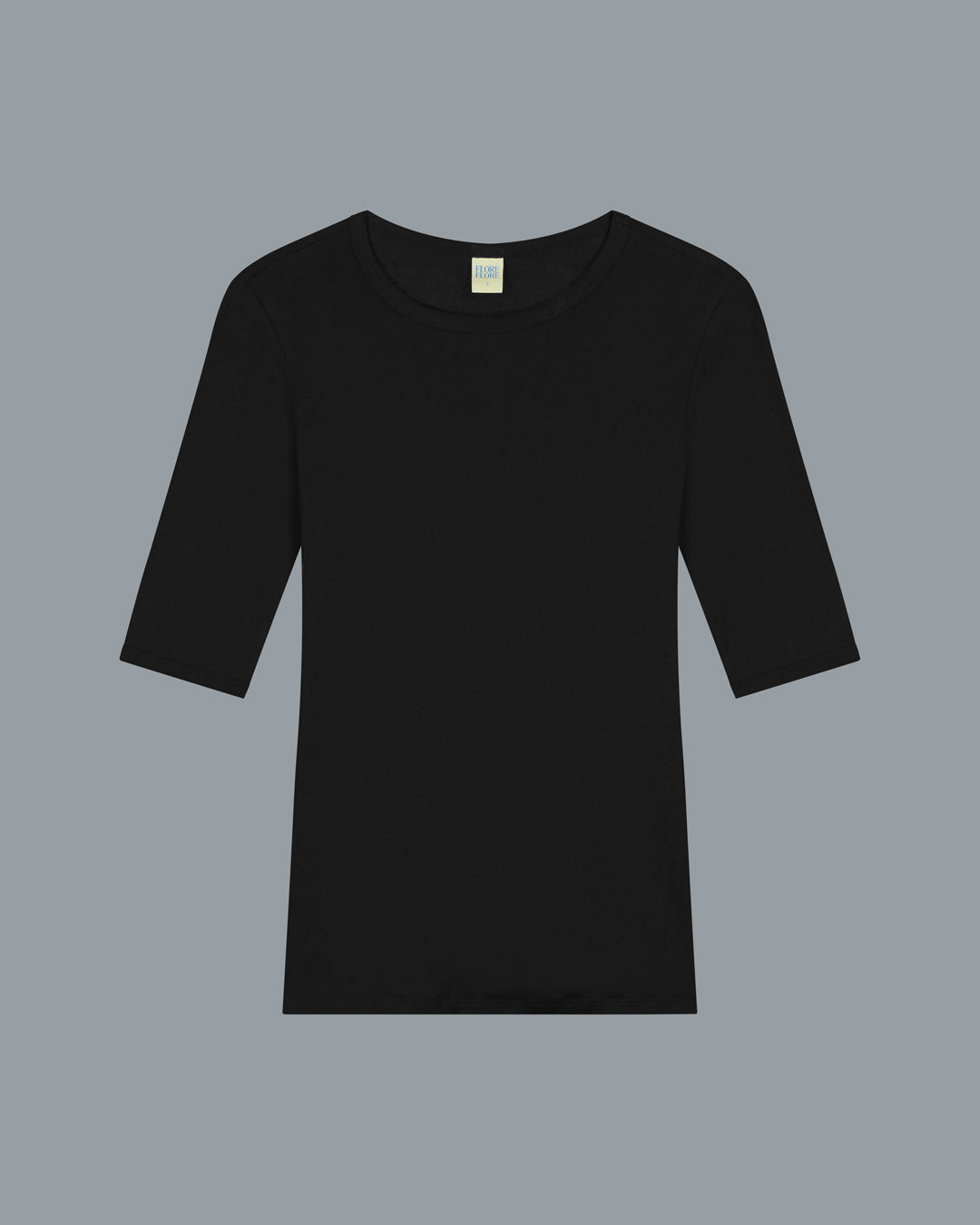 ANNA TEE | Black - FLORE FLORE