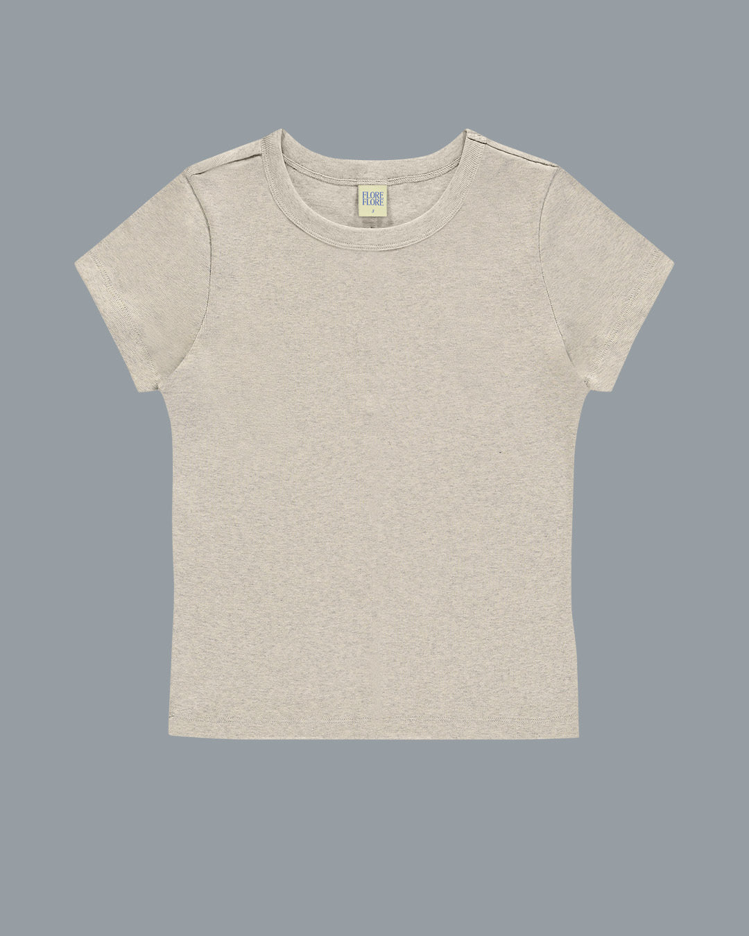CAR BABY TEE | Heather Grey