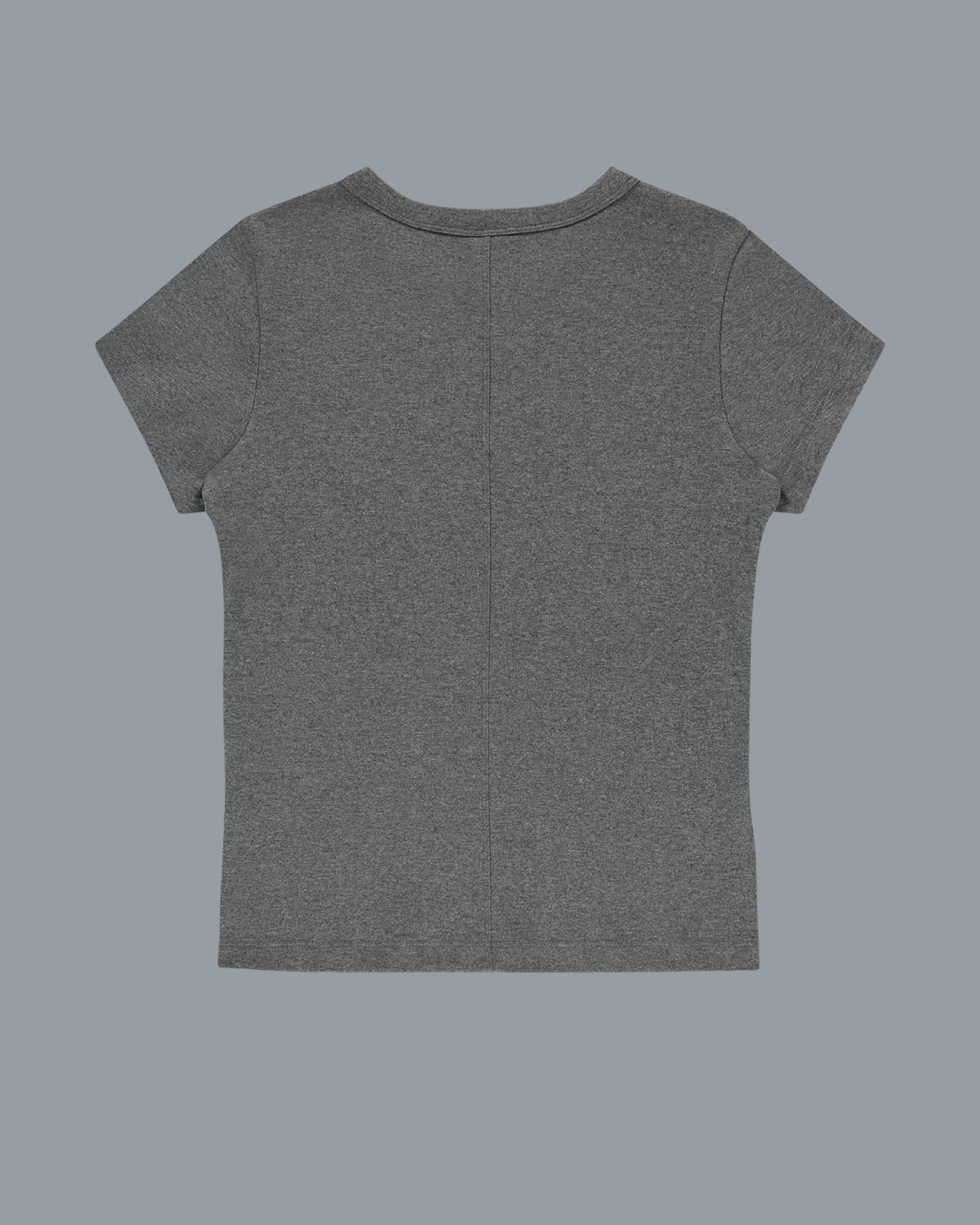 CAR BABY TEE | Melee Grey