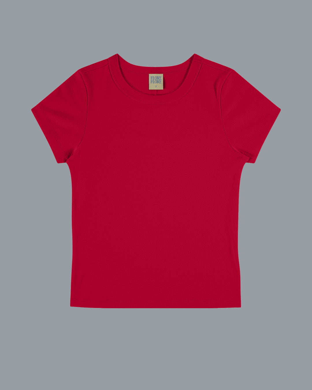 CAR BABY TEE | Red