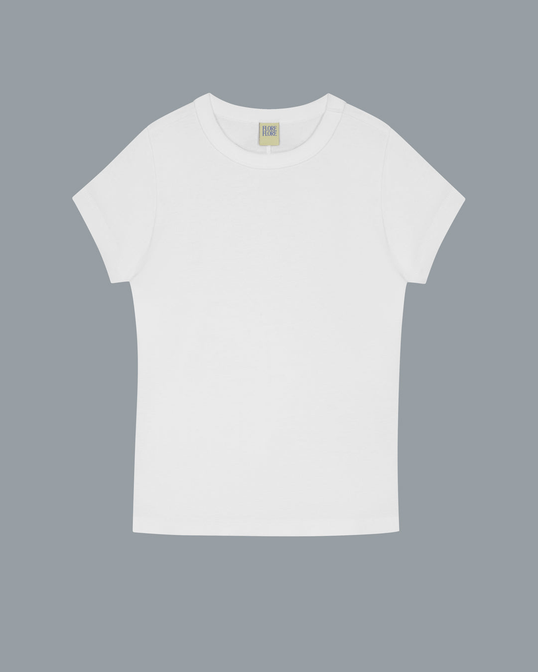 CAR BABY TEE | White