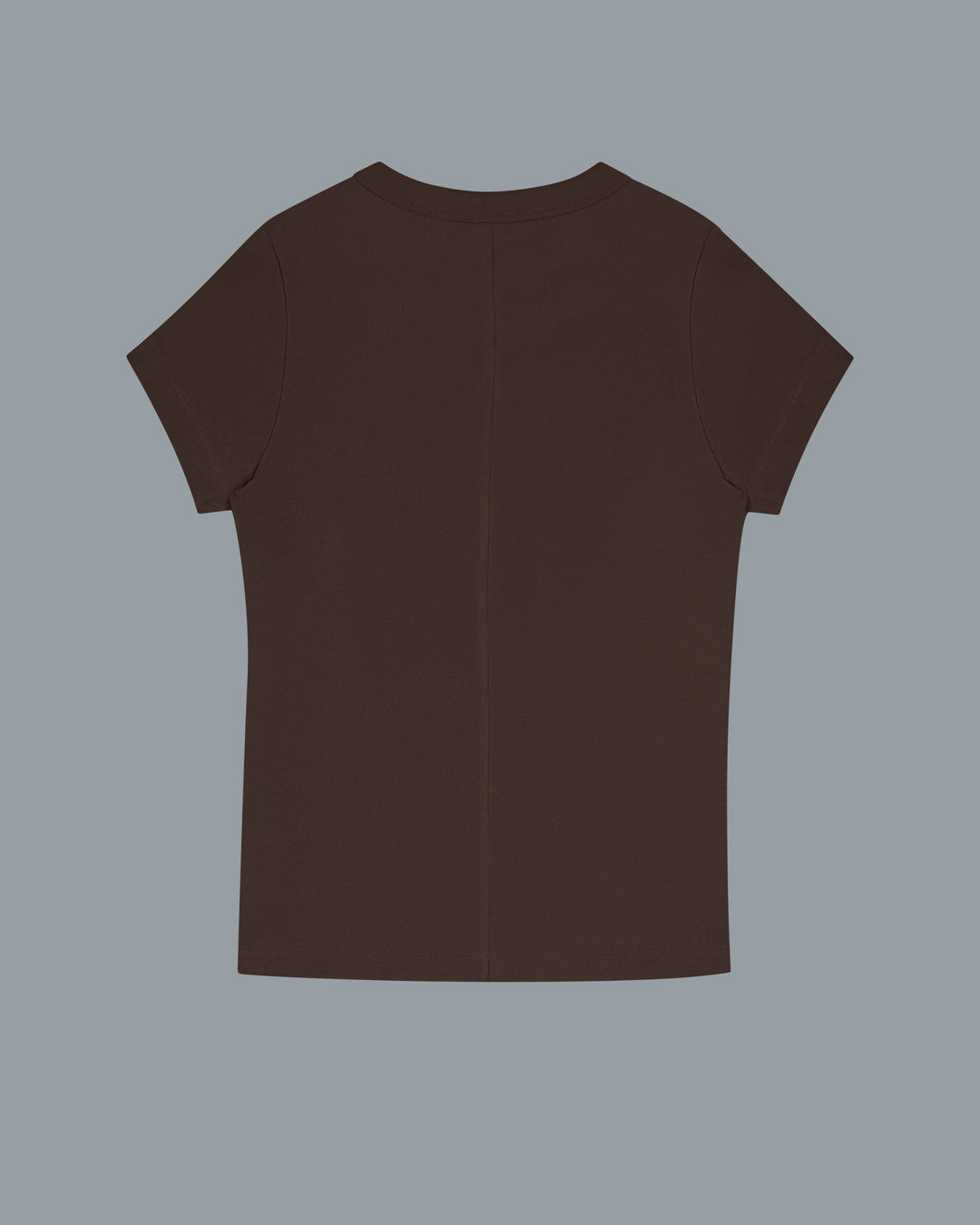 CAR BABY TEE | Dark Brown