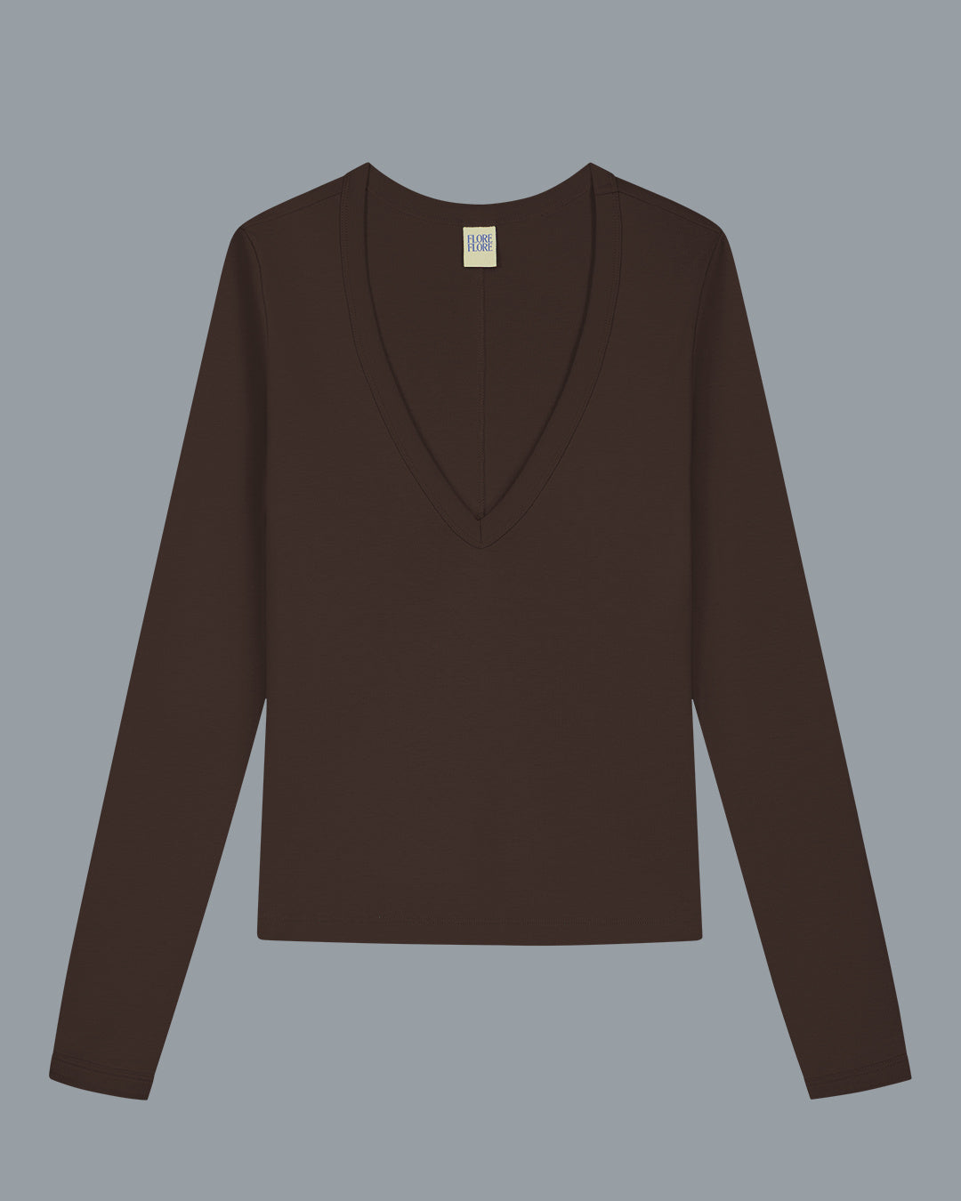 DEWI LONGSLEEVE | Dark Brown