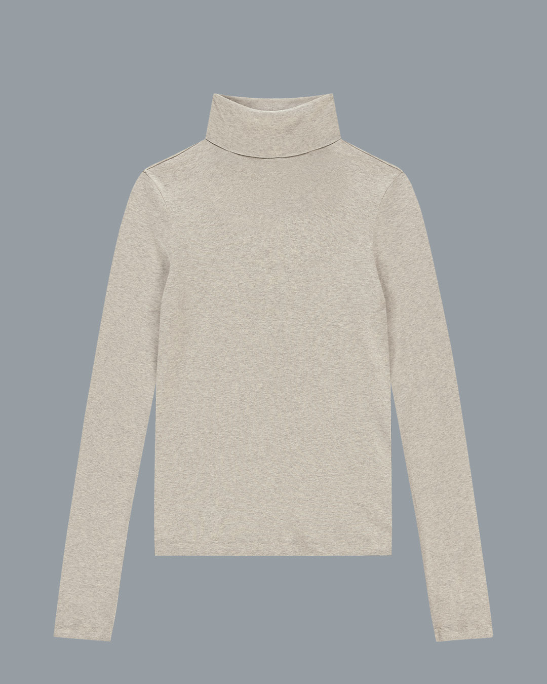 DINAH TURTLENECK | Heather Grey