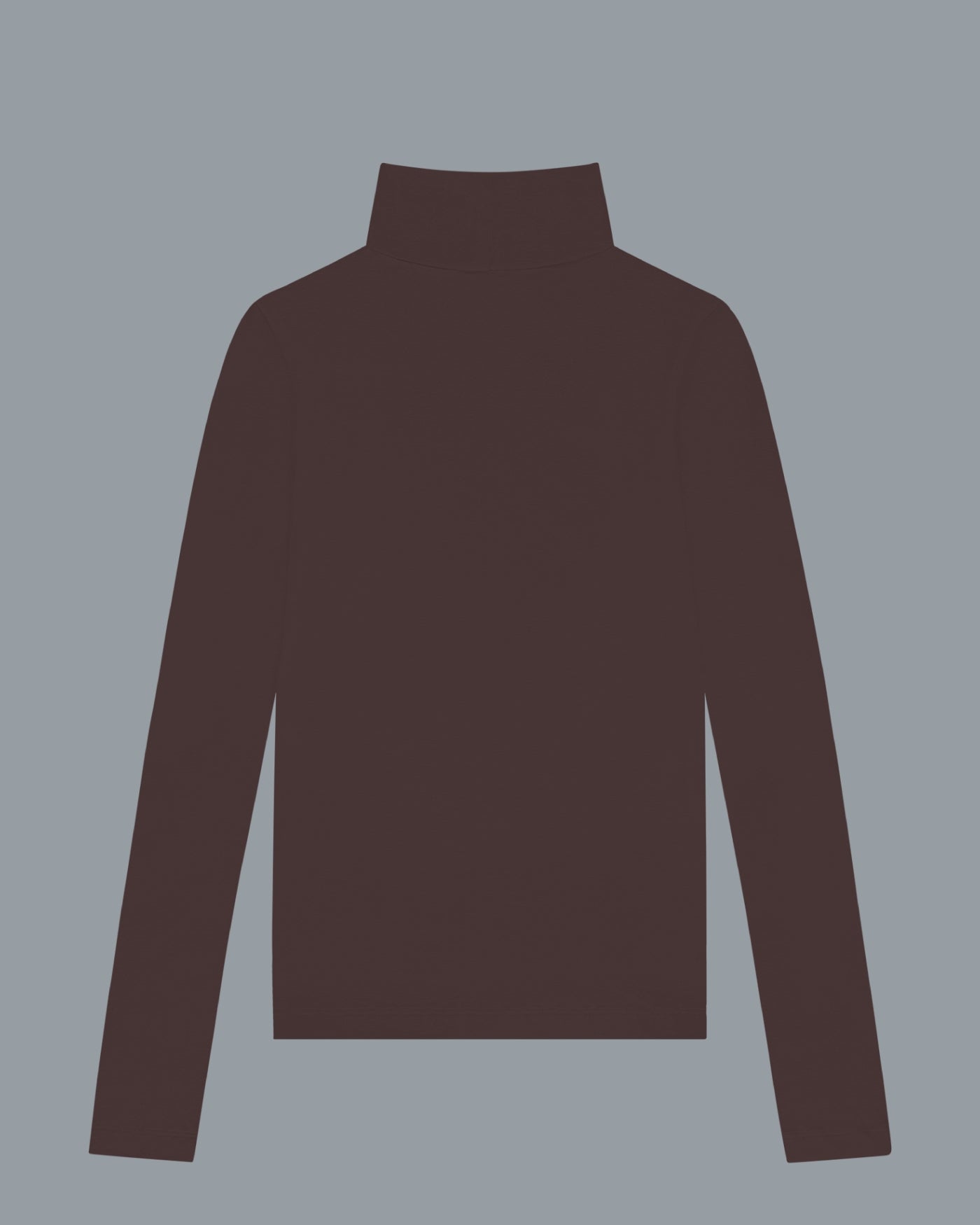 DINAH TURTLENECK LW | Choco Plum