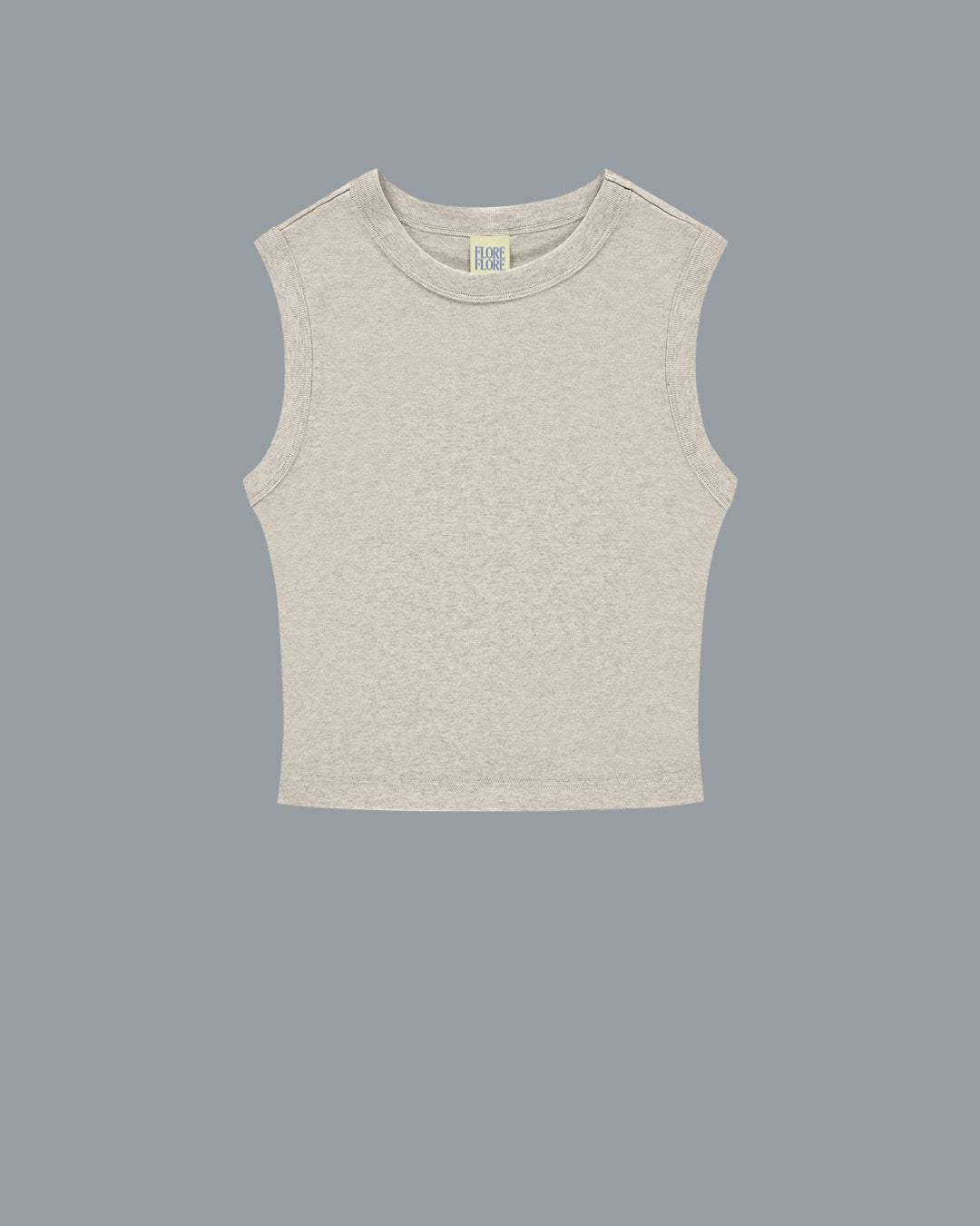 ESMÉ CROP | Heather Grey