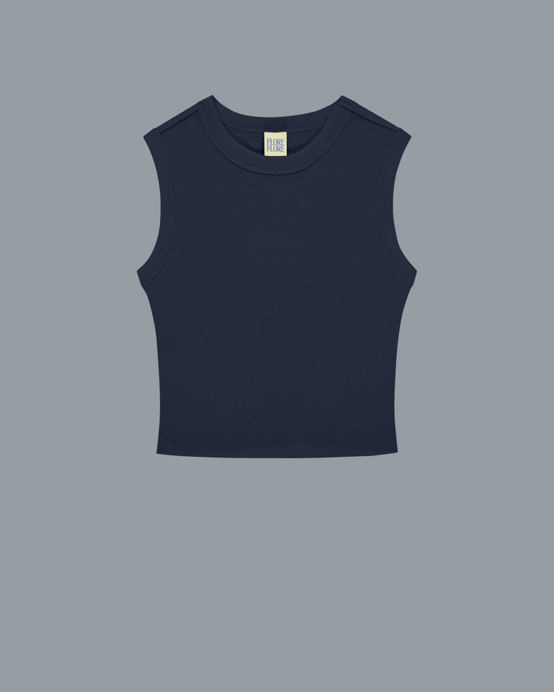 ESMÉ CROP | Navy