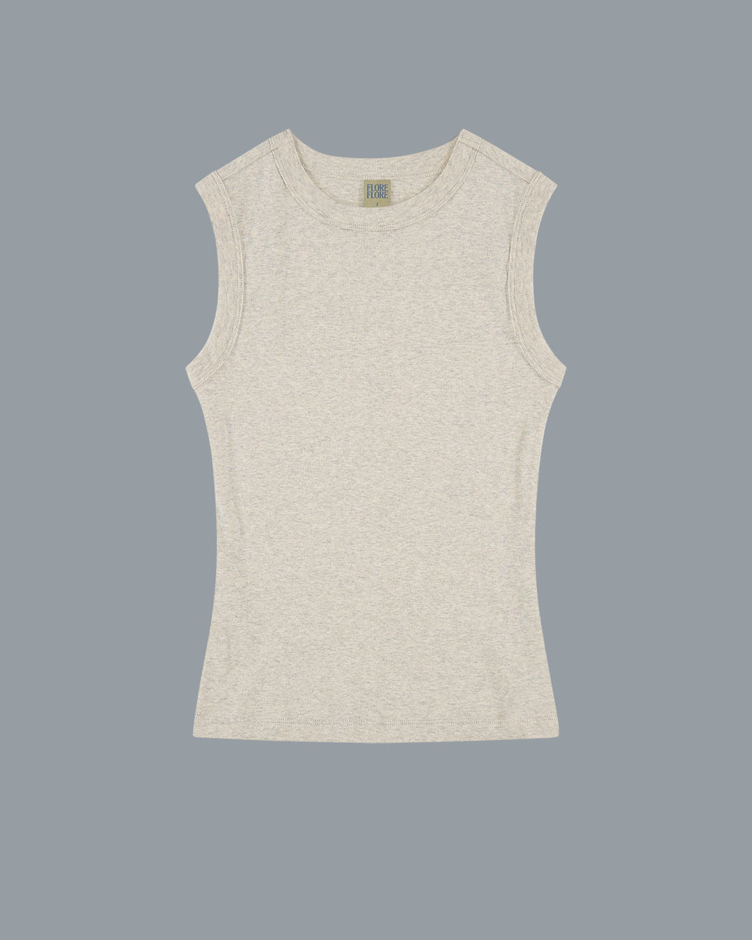 ESMÉ TANK | Heather Grey - FLORE FLORE