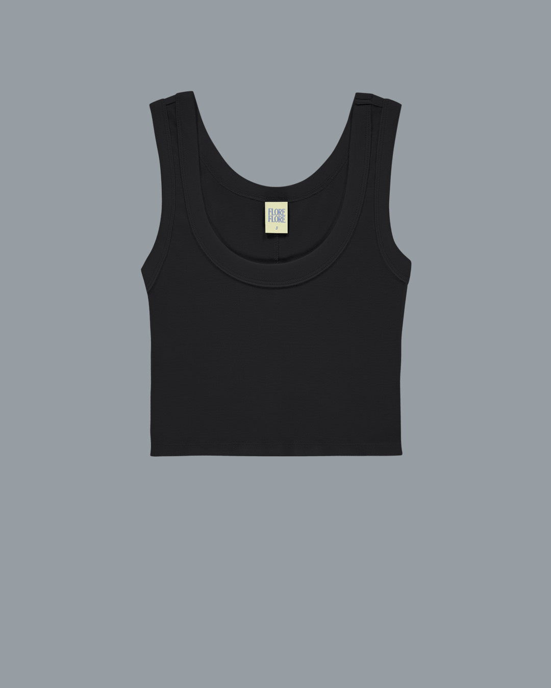 HILLIE CROP | Black