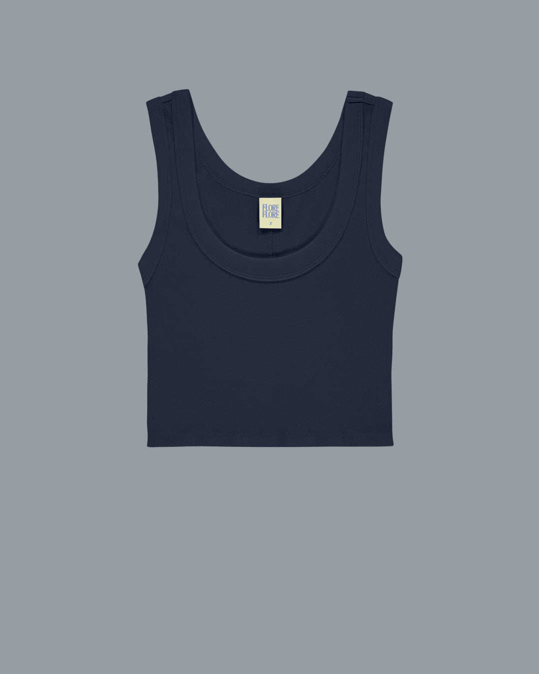 HILLIE CROP | Navy