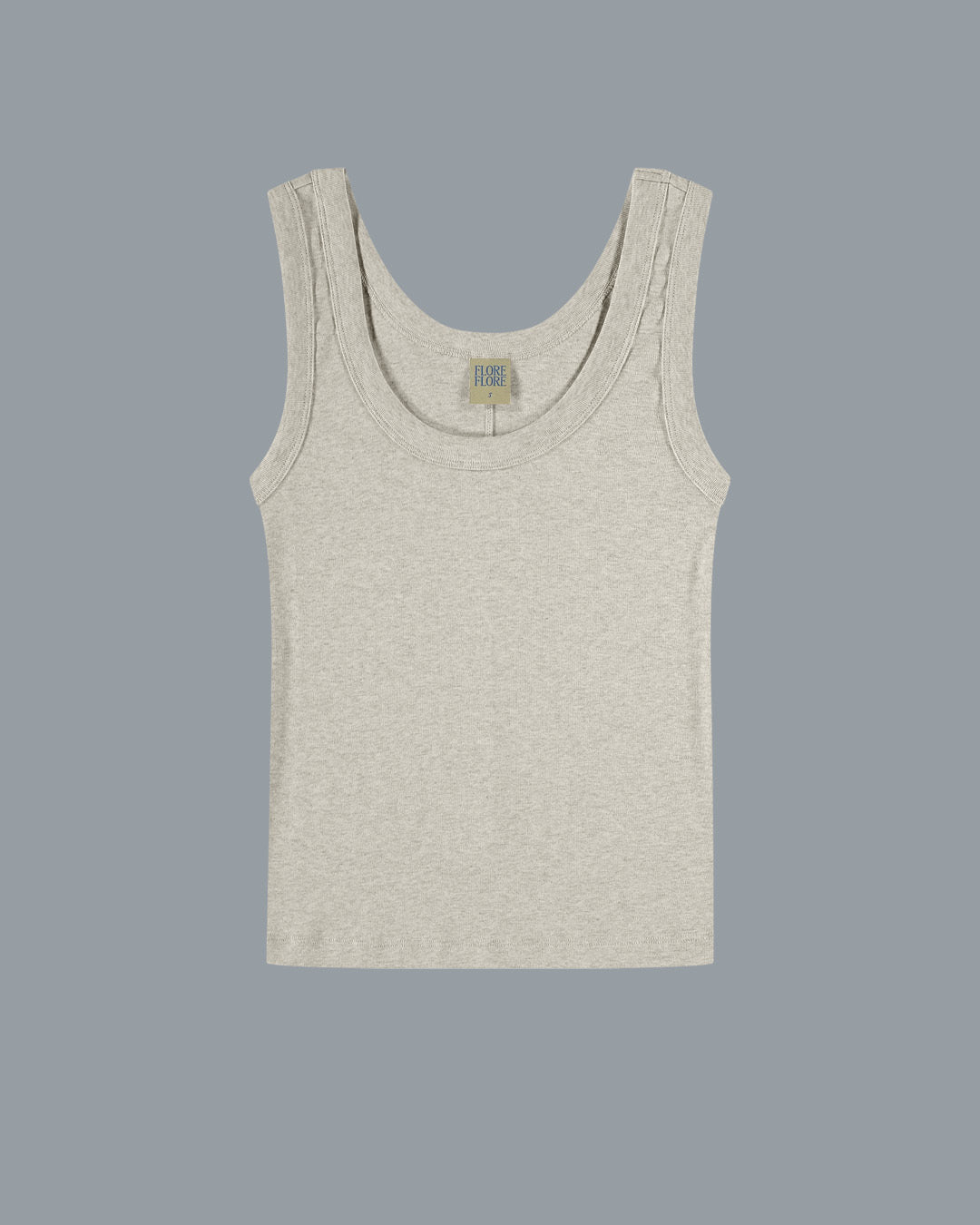 HILLIE TANK | Heather Grey - FLORE FLORE