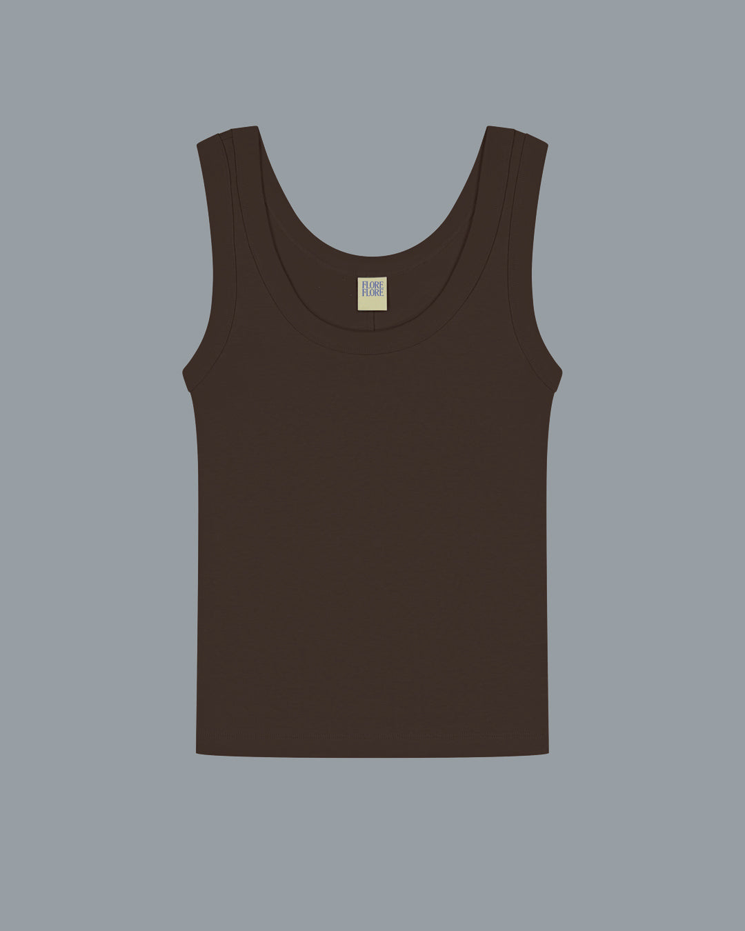 HILLIE TANK | Dark Brown