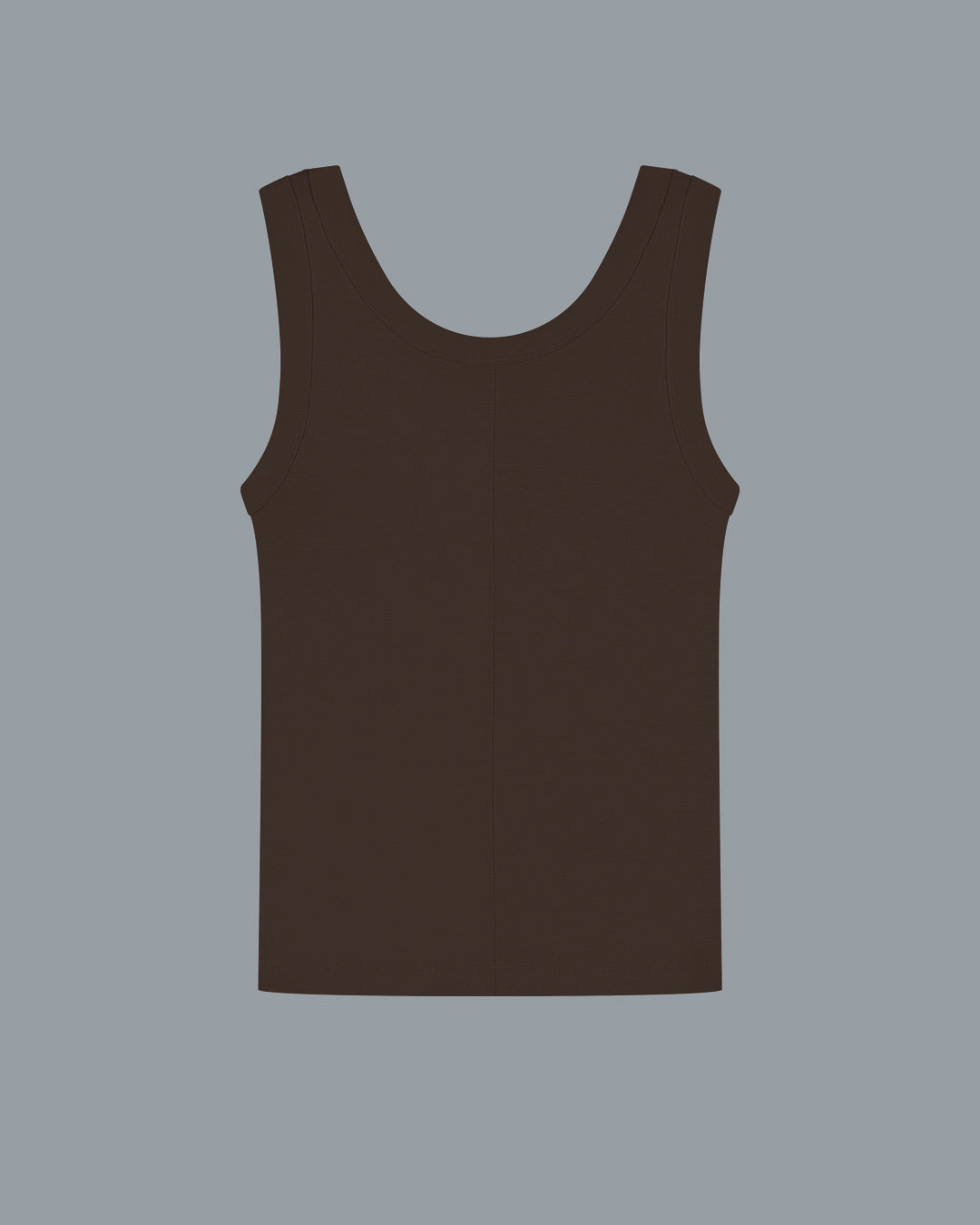 HILLIE TANK | Dark Brown