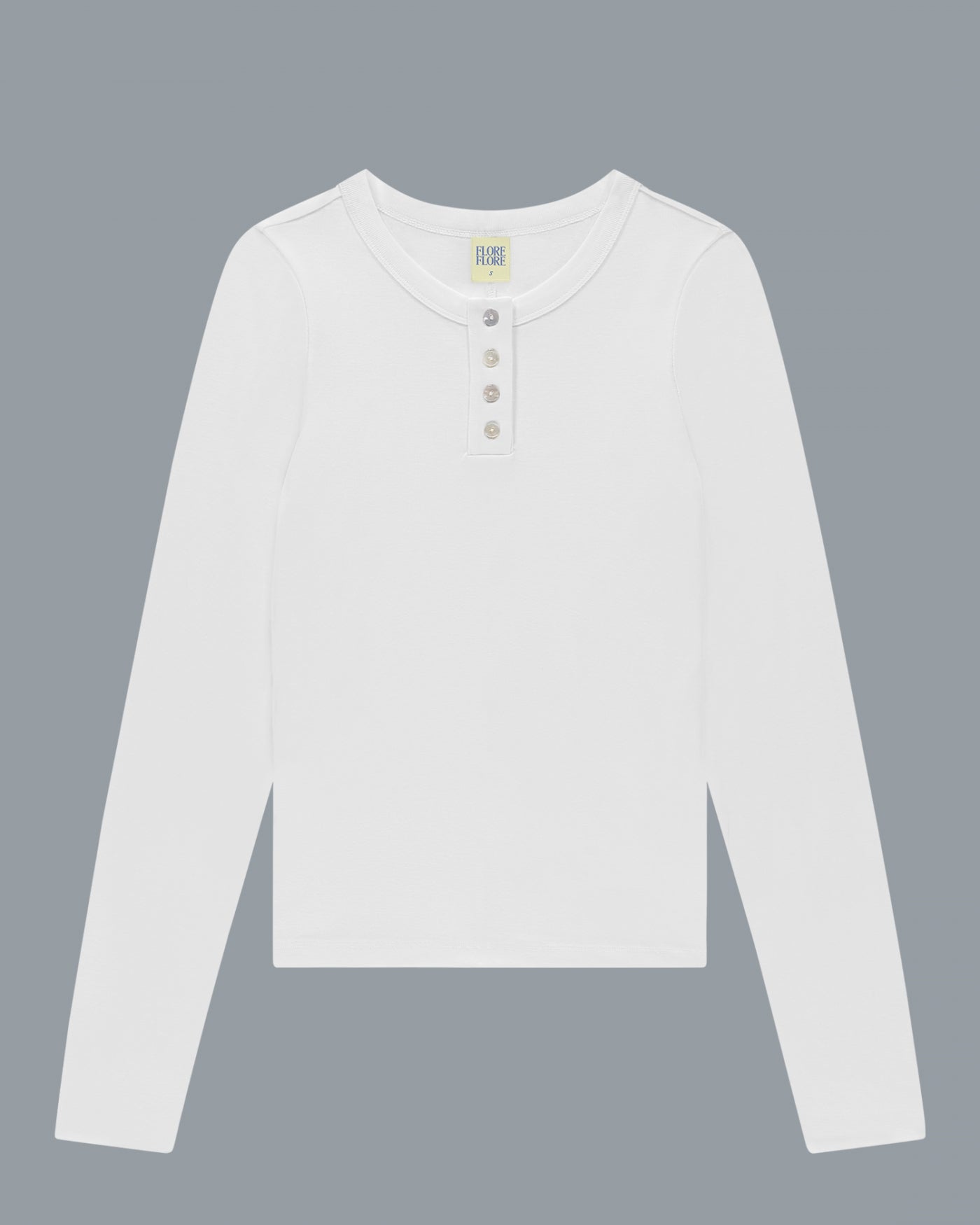 JESS LONGSLEEVE | White - FLORE FLORE