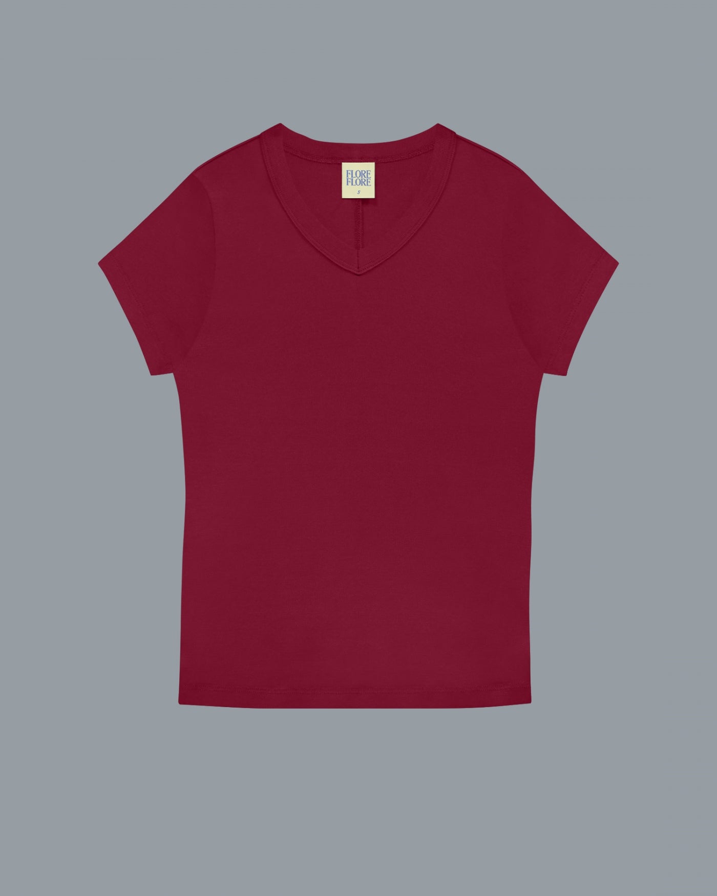 JILL BABY TEE | Cherry