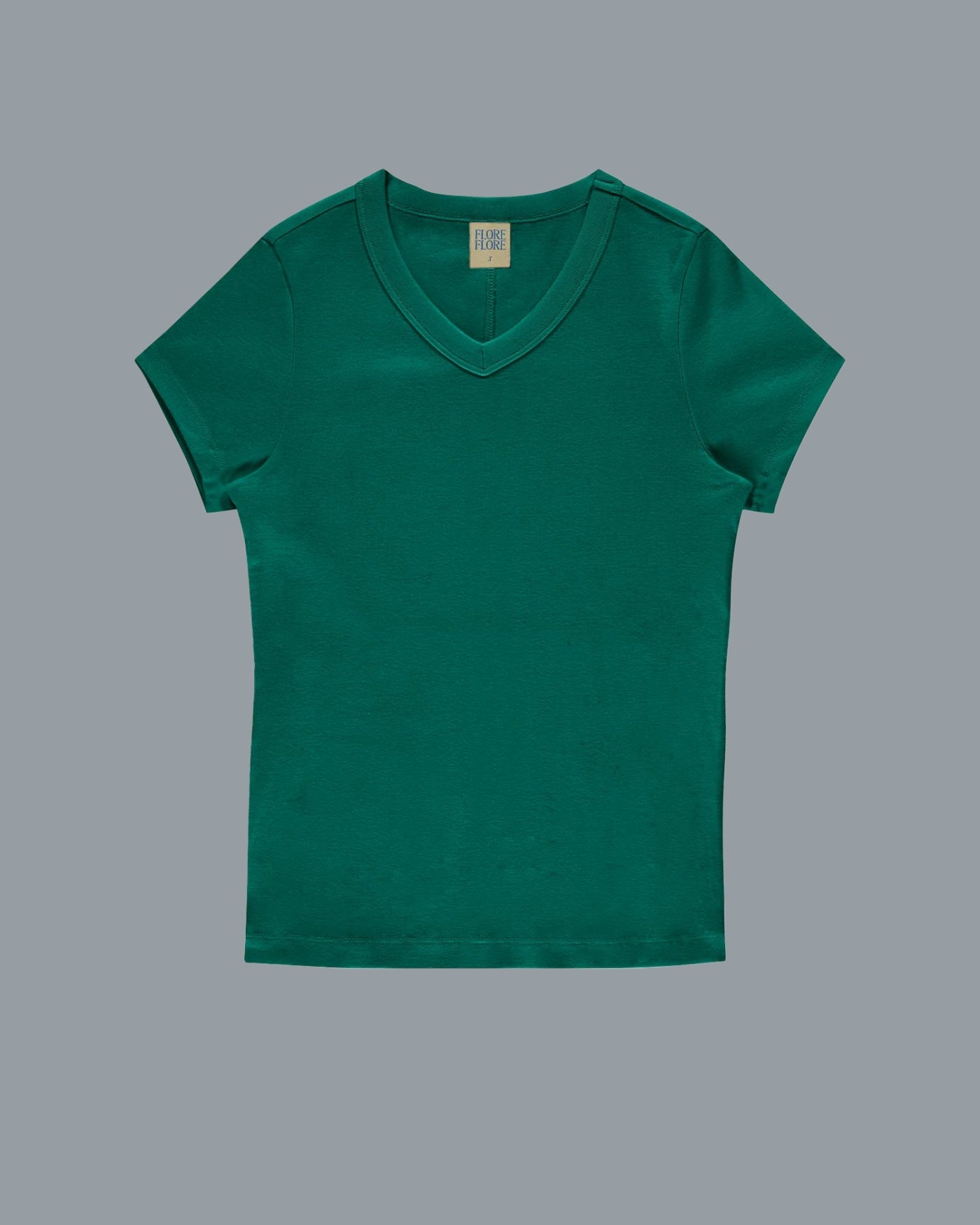 JILL BABY TEE | Evergreen
