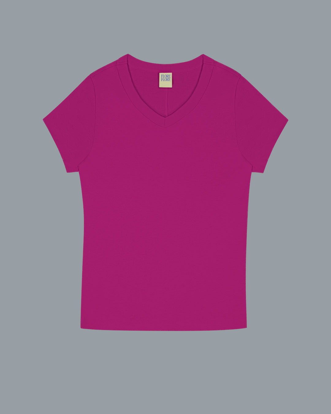 JILL BABY TEE | Magenta