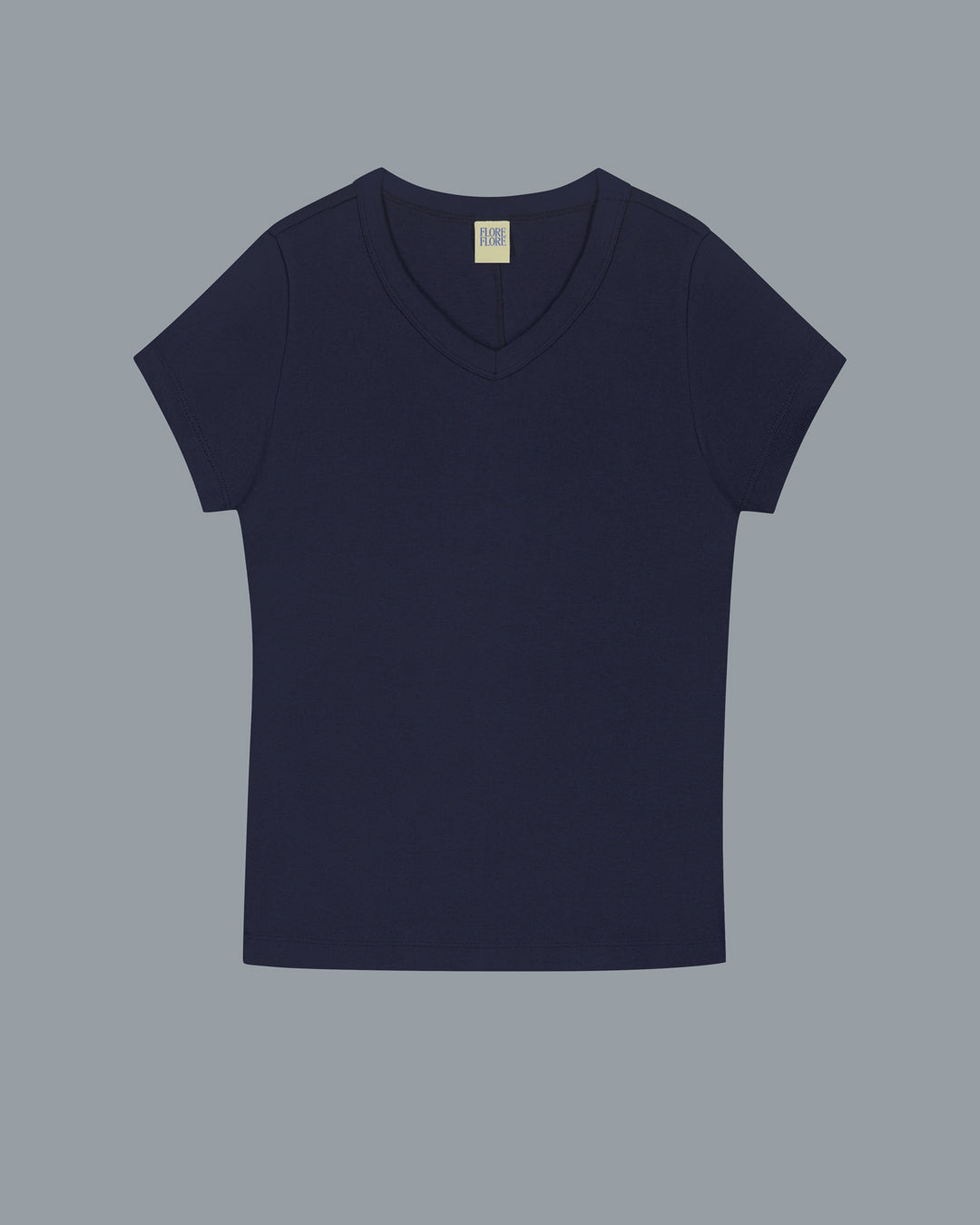 JILL BABY TEE | Navy
