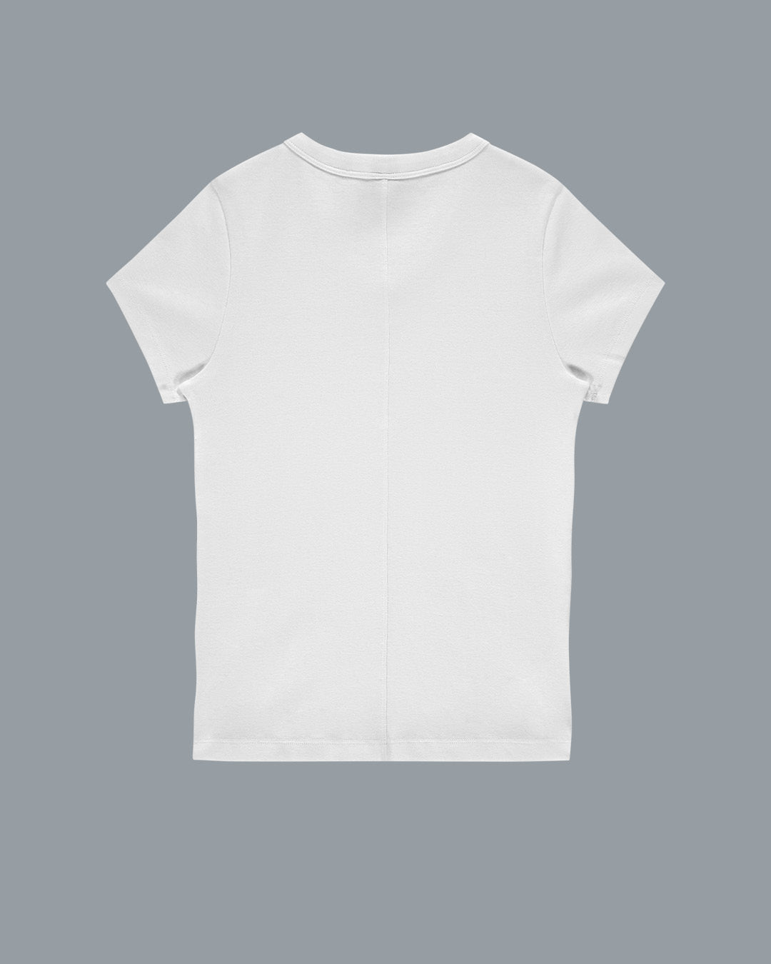 JILL BABY TEE | White