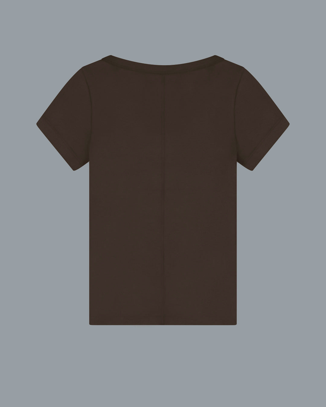 LULU BABY TEE | Dark Brown