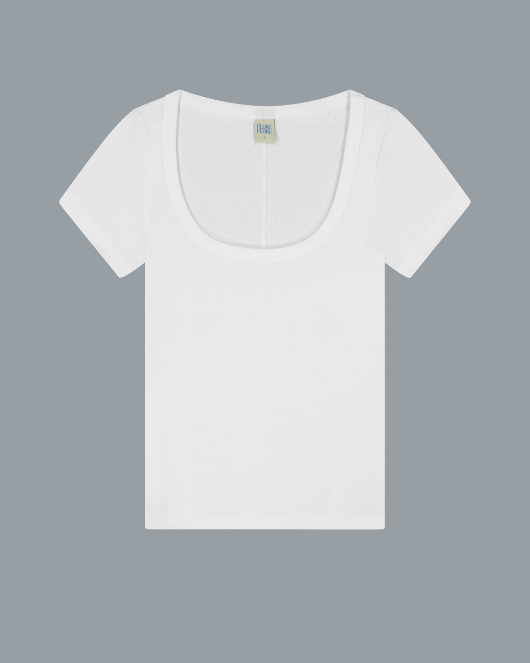 LULU BABY TEE | White