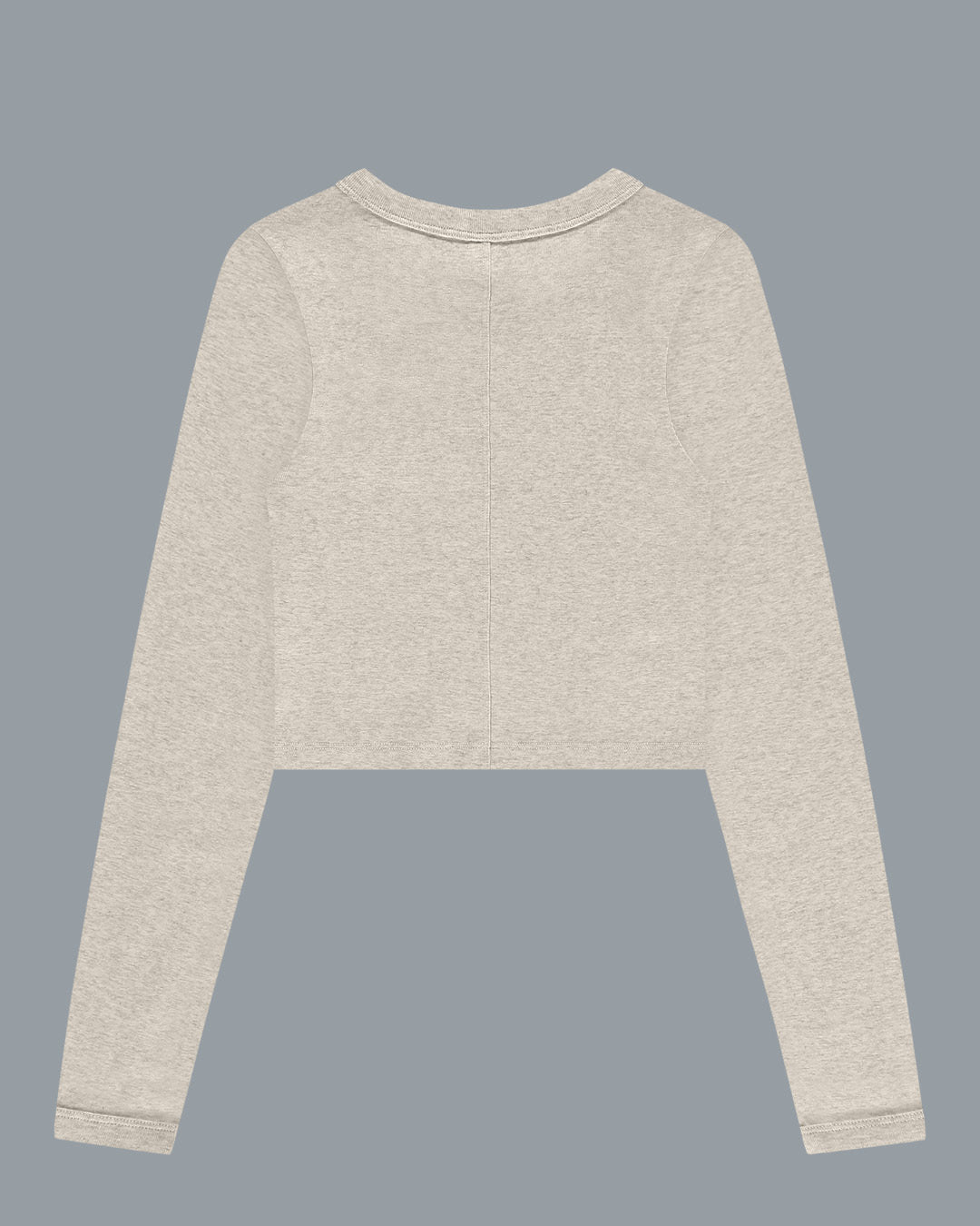 MAX CROP | Heather Grey