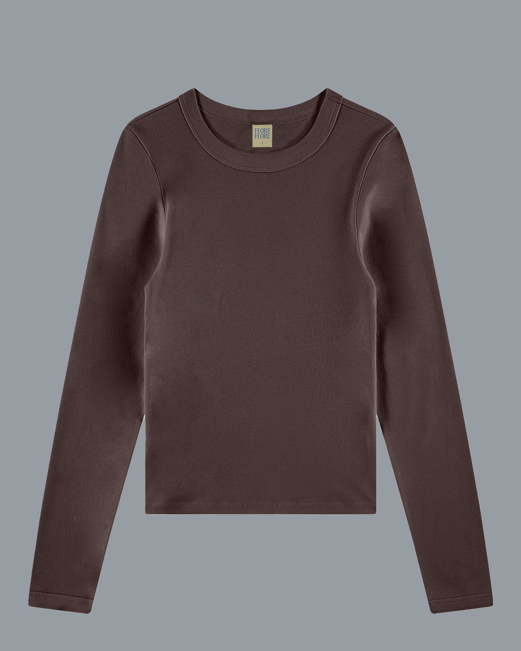 FLORE FLORE Max Tee in Chocolate Plum