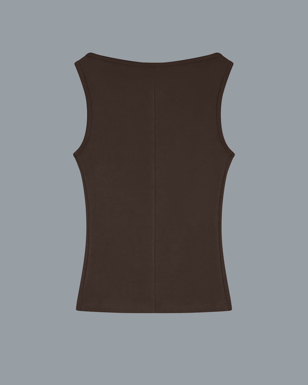 TIMMI TANK | Dark Brown