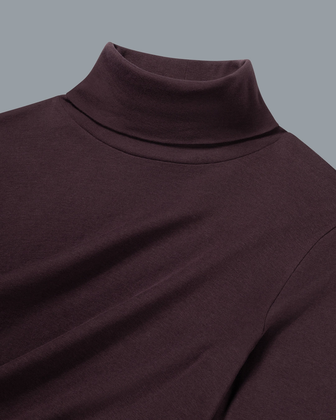 DINAH TURTLENECK | Choco Plum