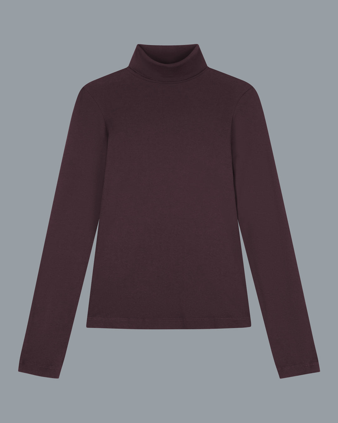 DINAH TURTLENECK LIGHTWEIGHT | Choco Plum