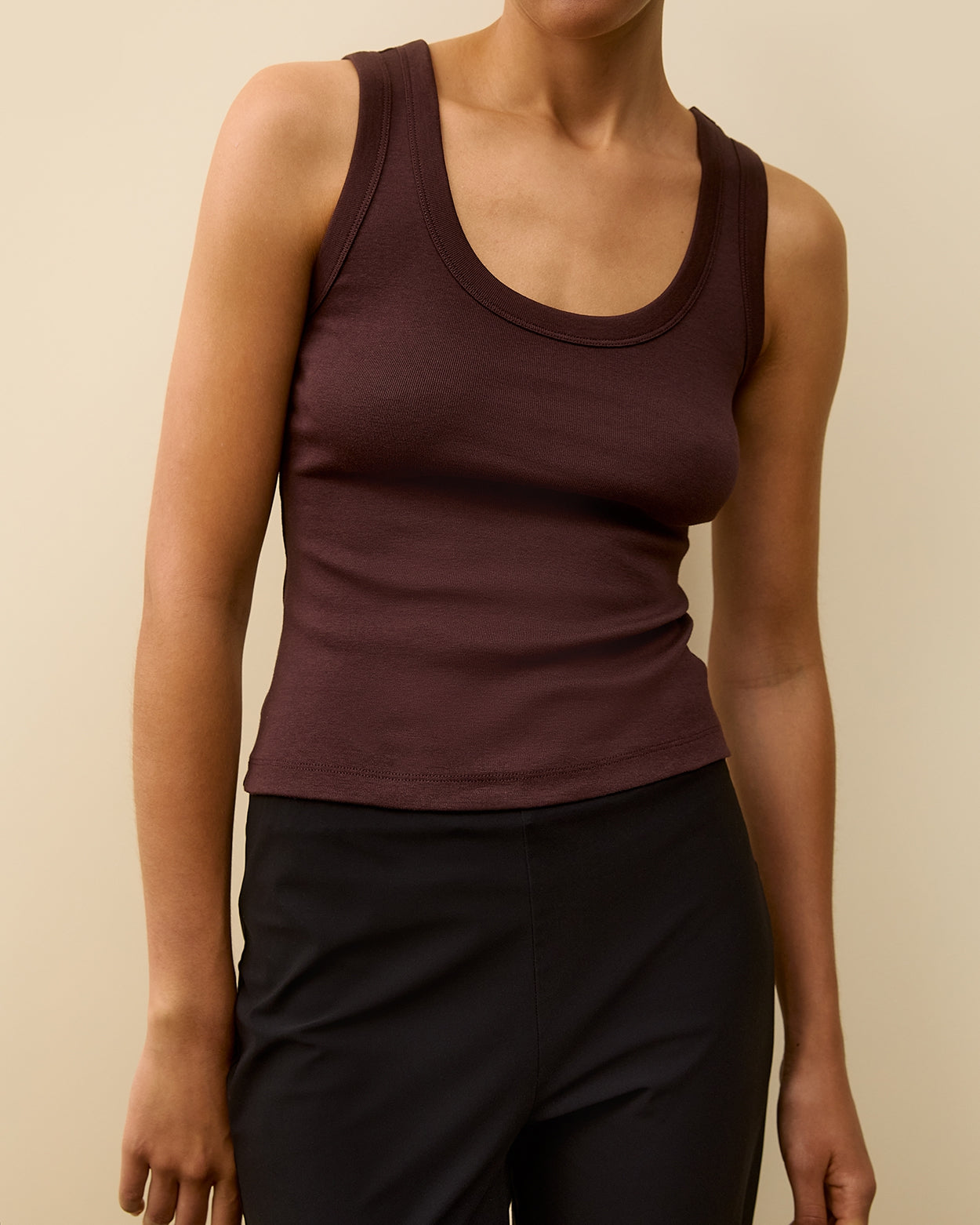 HILLIE TANK | Choco Plum