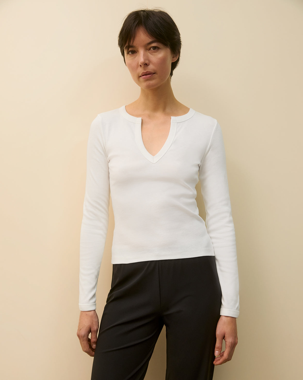 IMAN LONGSLEEVE | White