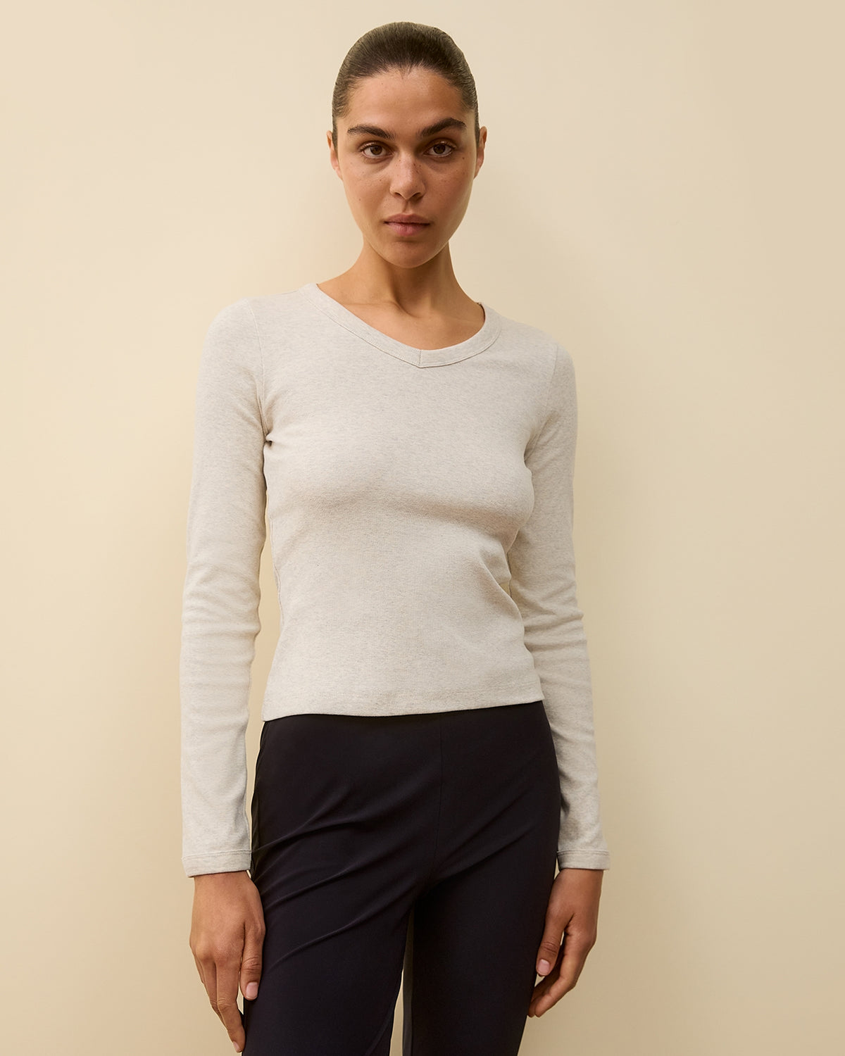 JILL LONGSLEEVE | Heather Grey