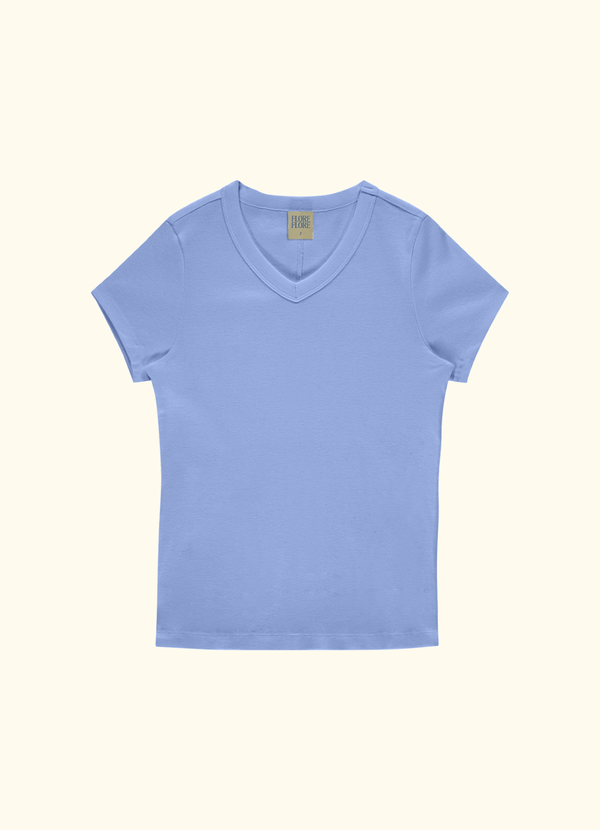 JILL BABY TEE | Baby Blue