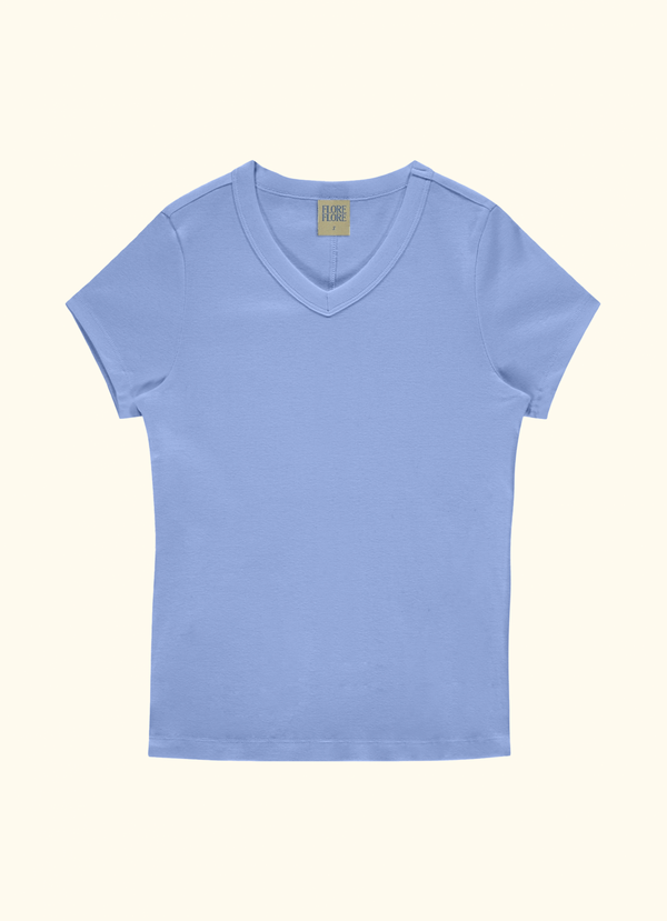 JILL BABY TEE | Baby Blue