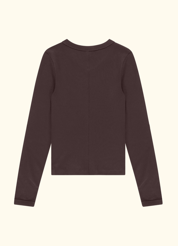 JILL LONGSLEEVE | Choco Plum