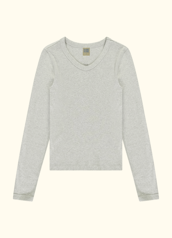 JILL LONGSLEEVE | Heather Grey