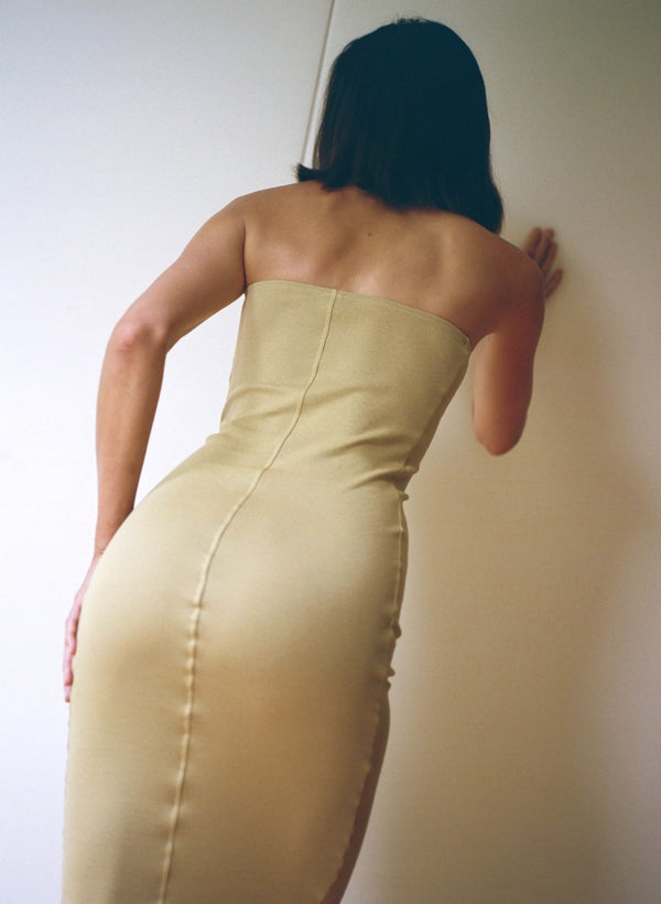 LIV DRESS | Camel