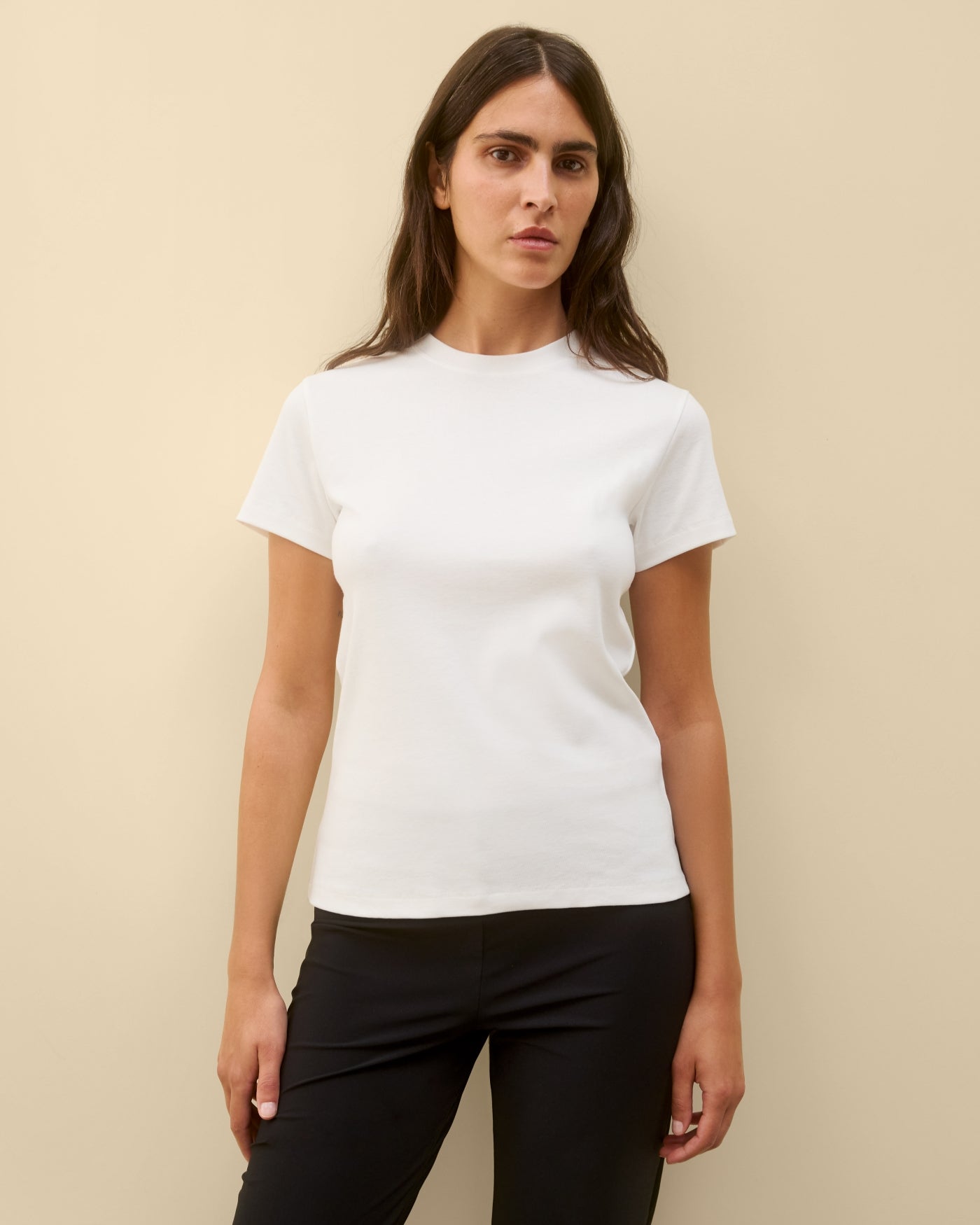MONICA TEE | White