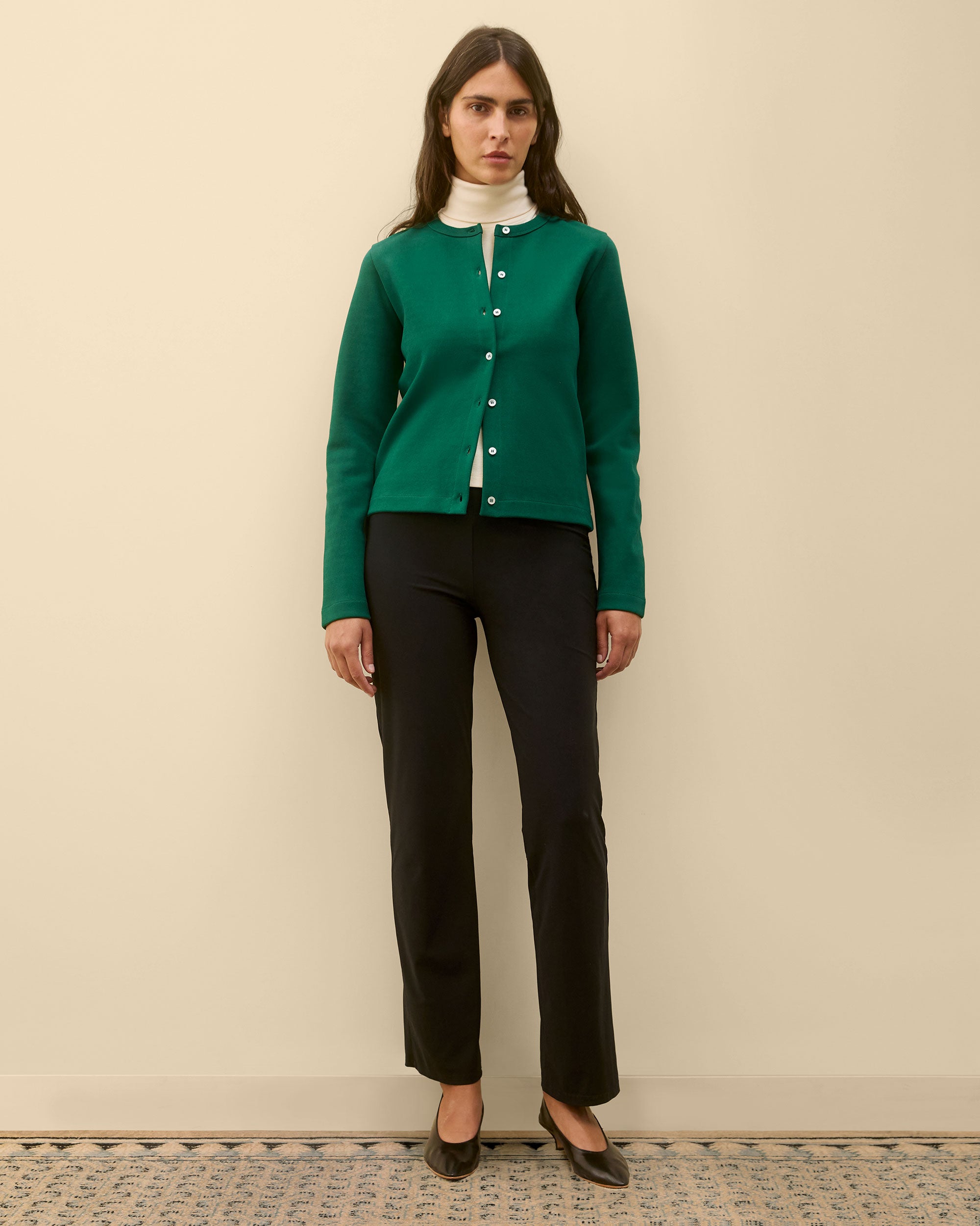 POPPY CARDIGAN | Evergreen