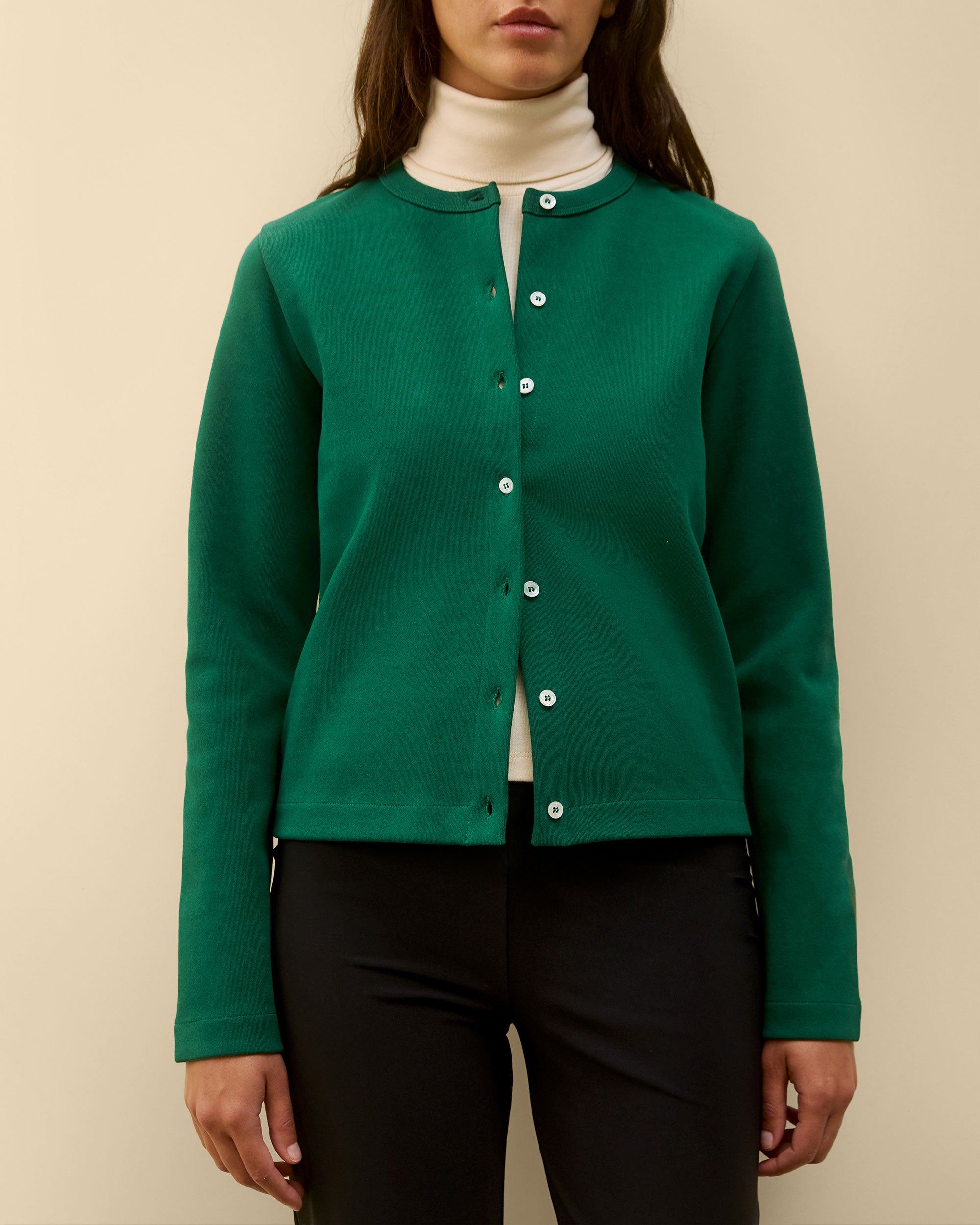 POPPY CARDIGAN | Evergreen