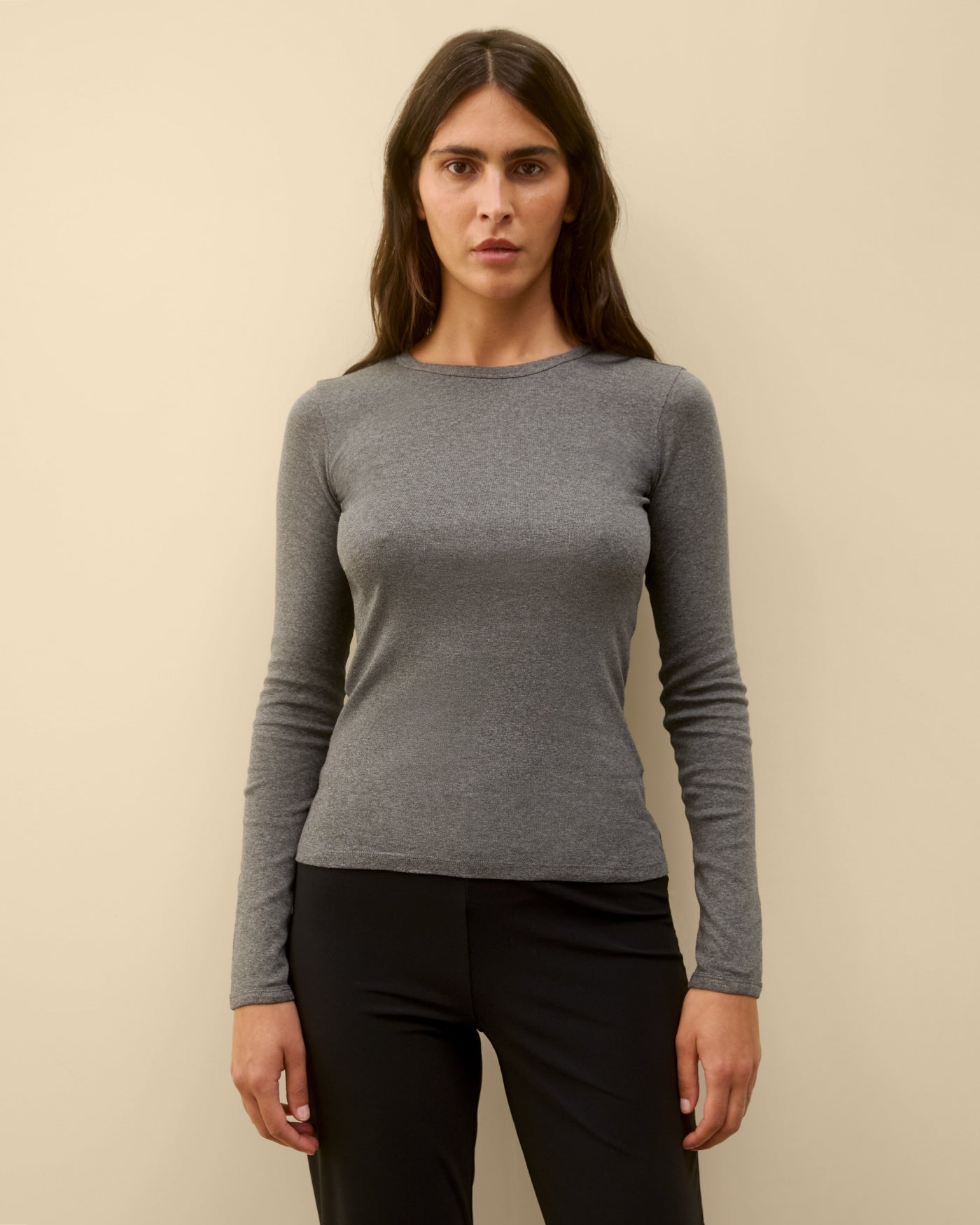 OLIVIA LONGSLEEVE | Melee Grey