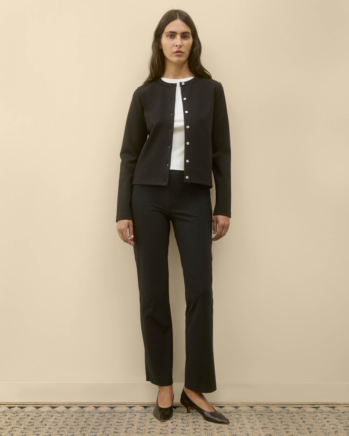 POPPY CARDIGAN | Black - FLORE FLORE