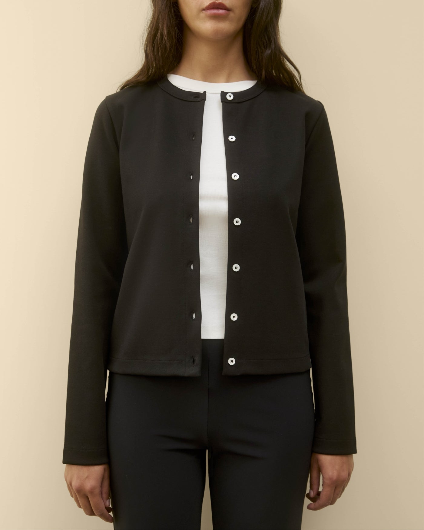 POPPY CARDIGAN | Black - FLORE FLORE