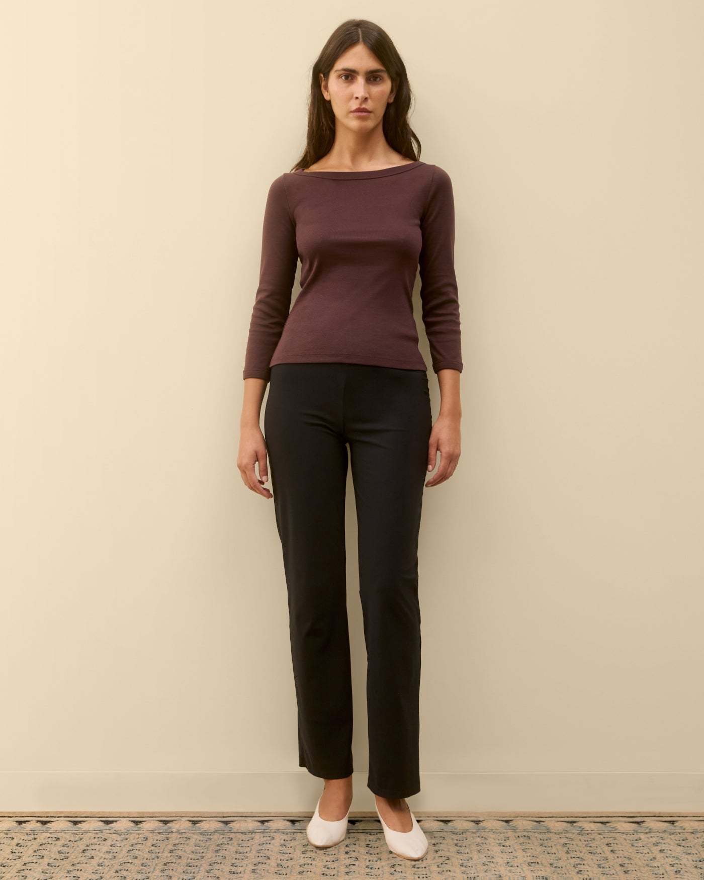 STEFFI TEE | Choco Plum - FLORE FLORE