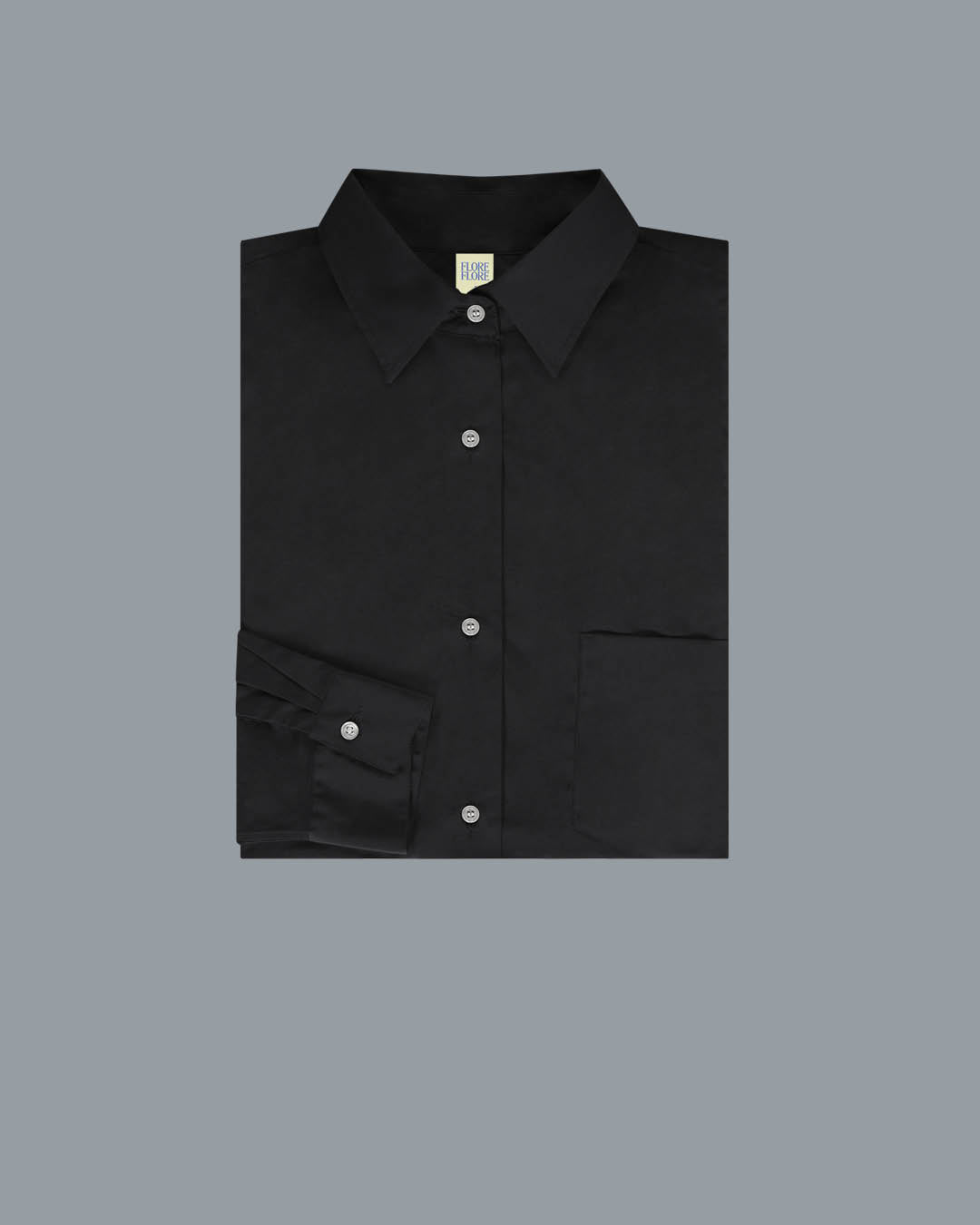 ZOË SHIRT | Black - FLORE FLORE